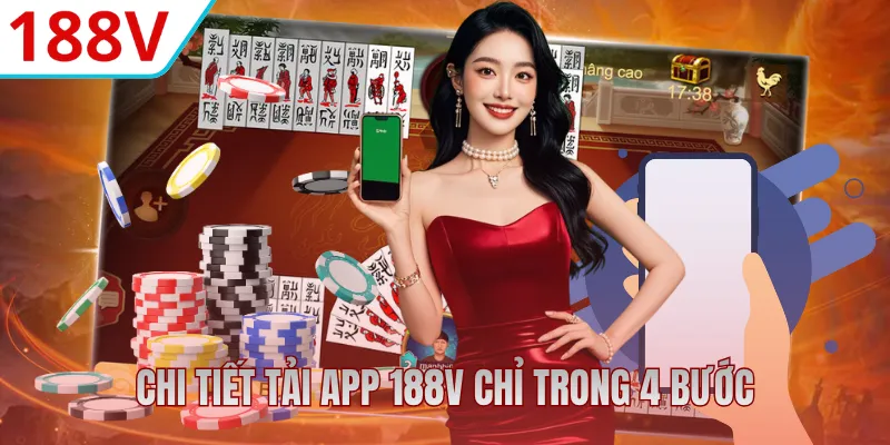 Chi tiết tải app 188V chỉ trong 4 bước cơ bản nhất