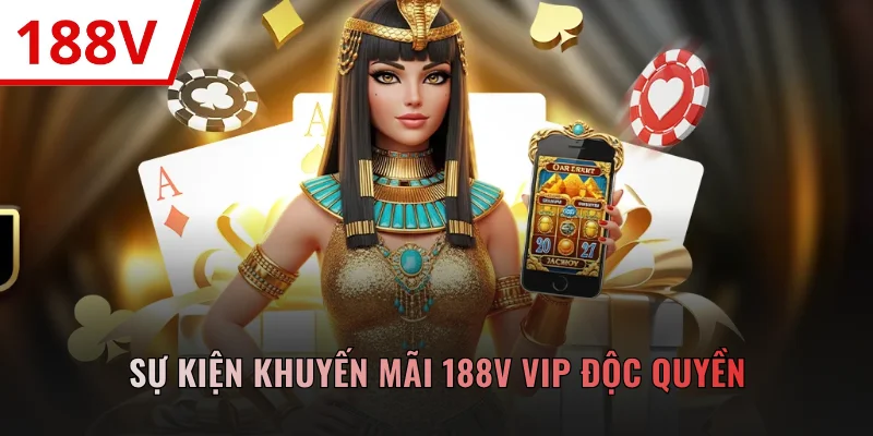 Sự kiện khuyến mãi 188V VIP độc quyền